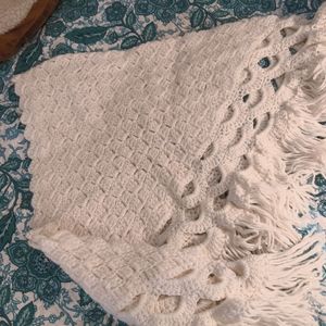 3/$30 NWOT Handmade Triangle Shawl